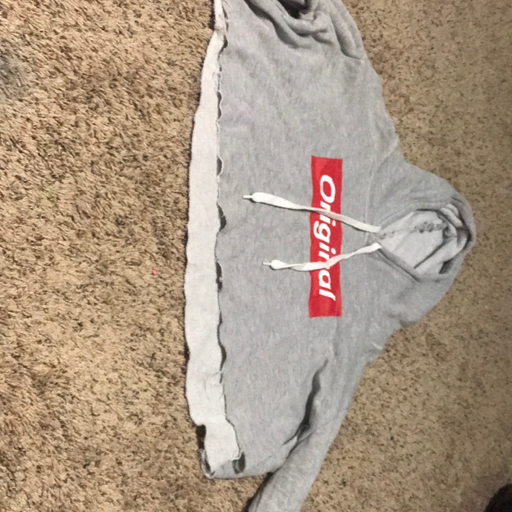 Crop sweater